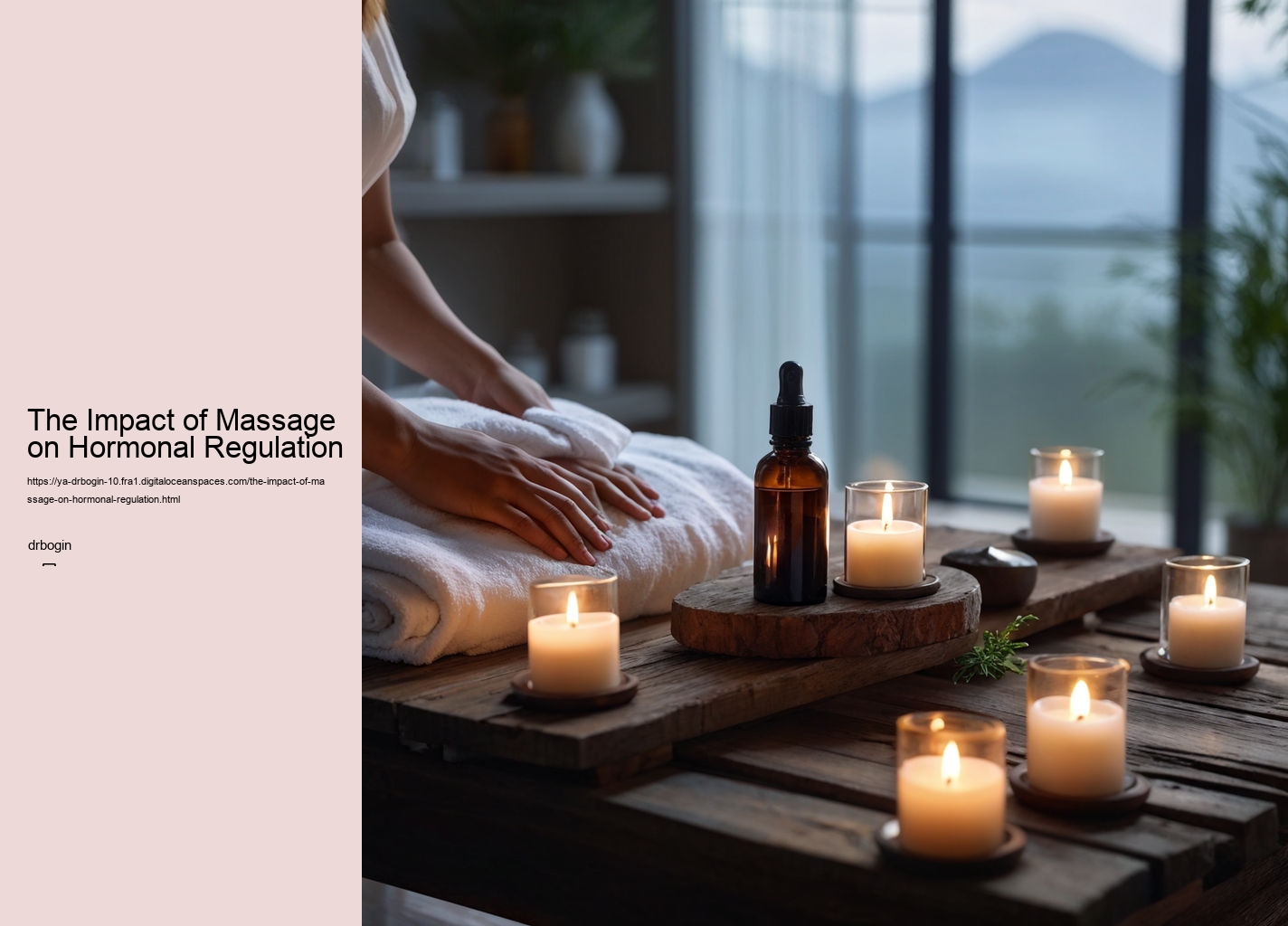 The Impact of Massage on Hormonal Regulation